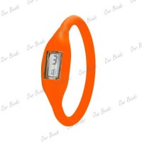 RELOJ SILICONA MANILLA UNISEX NARANJA